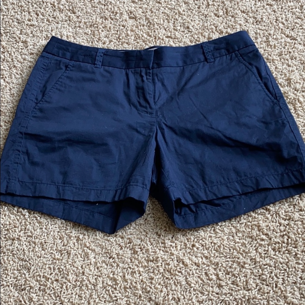 J.Crew Navy Broken in chino short